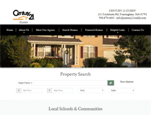 Tablet Screenshot of century21cuddy.com